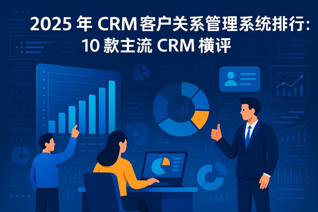 2025 年 CRM 客户关系管理系统排行：10 款主流 CRM 横评